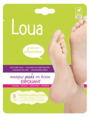 Loua Exfoliating Fabric Foot Mask 1 Paar 40 ml