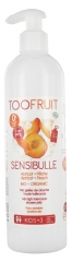 Toofruit Sensibulle Gelée de Douche Haute Tolérance Abricot Pêche Bio 400 ml