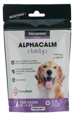 Biocanina Alphacalm Tasty Chiens +7 kg 30 Bouchées Appétentes