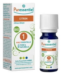 Puressentiel Olio Essenziale di Limone (Citrus Limon) Biologico 10 ml