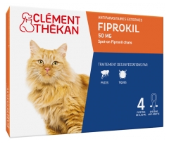 Clément Thékan Fiprokil 50 mg Katze 4 Pipetten