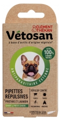 Vétosan Pipettes Répulsives pour Chiot et Petit Chien 2 Pipettes