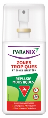 Paranix Répulsif Moustiques Zones Tropiques et Zones Infestées 90 ml