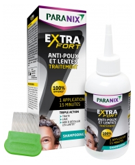 Paranix Extra Fort Anti-Poux et Lentes Traitement Shampoing 200 ml