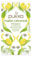 Pukka Lemon Morning Bio 20 Sachets