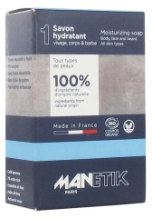 Manetik Moisturizing Soap All Skin Types Organic 100g