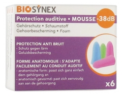 Biosynex Protection Auditive Mousse 3 Paires