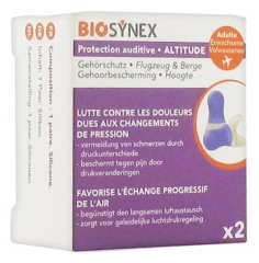 Biosynex Protezione Dell'udito in Altitudine per Adulti 1 Paio