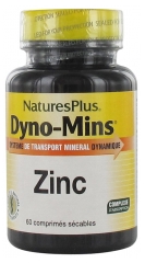 Natures Plus Dyno-Mins Zinc 60 Comprimés Sécables