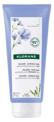 Klorane Volume - Cheveux Fins Après-Shampoing au Lin Bio 200 ml