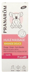 Pranarôm PranaBB Huile Massage Amande Douce Bio 30 ml