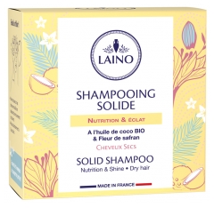 Laino Shampoing Solide Nutrition &amp; Éclat Cheveux Secs 60 g