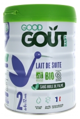 Good Goût Organic Follow-On Milk 2 From 6 to 12 Months 800g