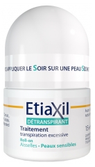 Etiaxil Détranspirant Aisselles Peaux Sensibles Roll-On 15 ml