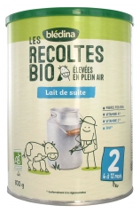 Blédina Les Récoltes Bio Follow -On Milk 2nd Age from 6 to 12 Months 800g