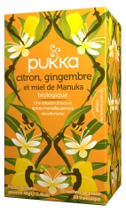 Pukka Zitrone-Ingwer und Manuka Honig Bio 20 Sachets