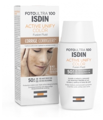 Isdin FotoUltra 100 Active Unify Color Fusion Fluid LSF 50+ 50 ml