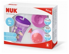 NUK Learn To Drink Set 6 Mois et +
