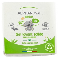 Alphanova Bébé Gel Lavant Solide Bio 100 g