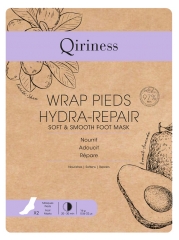 Qiriness Wrap Pieds Hydra-Repair 2 Masques Pieds