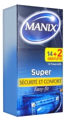 Manix Super 14 Préservatifs + 2 Offerts