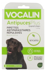 Vocalin FleaPlus Large Dog Repellent Pipettes 3 Pipettes of 5 ml
