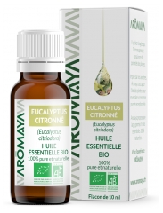 Aromaya &Oslash;kologisk Citron Eucalyptus &AElig;terisk Olie 10 ml