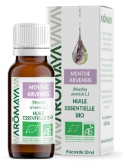 Aromaya Luomu Mentholiaromi Eteerinen &Ouml;ljy 10 ml