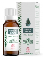 Aromaya Olio Essenziale Organico di Cedro Dell'Atlante 10 ml