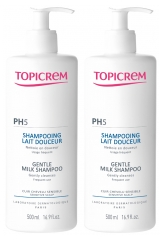 Topicrem PH5 Gentle Milk Shampoo 2 x 500ml