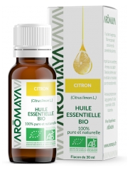 Aromaya Huile Essentielle Bio de Citron Jaune 30 ml