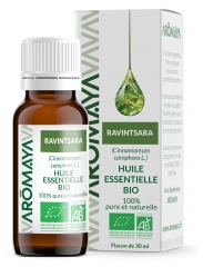 Aromaya &Oacute;leo Essencial Org&acirc;nico de Ravintsara 30 ml
