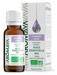 Aromaya Bioloģiskā Aspikas Lavandas Ēteriskā Eļļa 30 ml