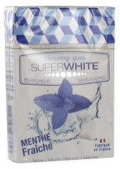 Superwhite Chewing-Gum Sans Sucres Menthe Fraîche 23 g