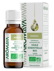Aromaya &Oslash;kologisk &AElig;terisk Olie af Niaouli 30 ml