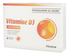 Minolvie D-vitamin Liposomal 30 Kapsler