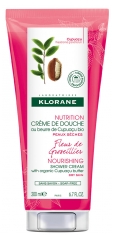 Klorane Nourishing Shower Cream with Organic Cupuaçu Gooseberry 200ml