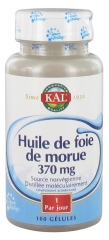 Huile de Foie de Morue 370 mg 100 Gélules