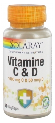 Vitamine C & D 60 Capsules Végétales