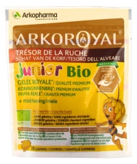 Arko Royal Trésor de la Ruche Gelée Royale Qualité Premium Junior Bio 20 Gommes