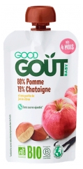 Good Goût Pomme Châtaigne dès 4 Mois Bio 120 g