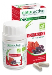 Naturactive Bioloģiskās Sarkanās Vīnogas 60 Kapsulas