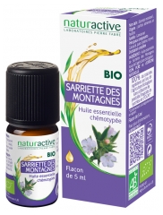 Naturactive Olejek Eteryczny z Cząbru Górskiego (Satureja Montana L.) Organiczny 5 ml