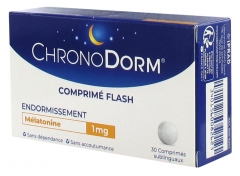 ChronoDorm Mélatonine 1 mg 30 Comprimés Sublinguaux