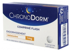 Laboratoires IPRAD ChronoDorm Mélatonine 1 mg 30 Comprimés Sublinguaux