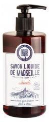 Authentine Organic Liquid Marseille Soap for Body and Hands Almond 1 L