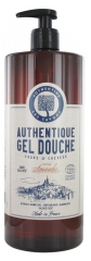 Authentine Authentique Shower Gel Body and Hair Almond (Sulfate Free) Organic 1 L