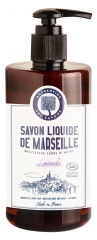 Authentine Organic Lavender Liquid Marseille Soap for Body and Hands 1 L