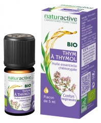 Naturactive Ätherisches Öl Thymian mit Thymol (Thymus vulgaris L. ct thymol) Bio 5 ml