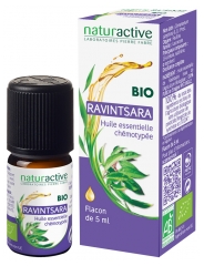 Naturactive Ätherisches Öl Ravintsara (Cinnamomum camphora (L) J.Prest.) Bio 5 ml